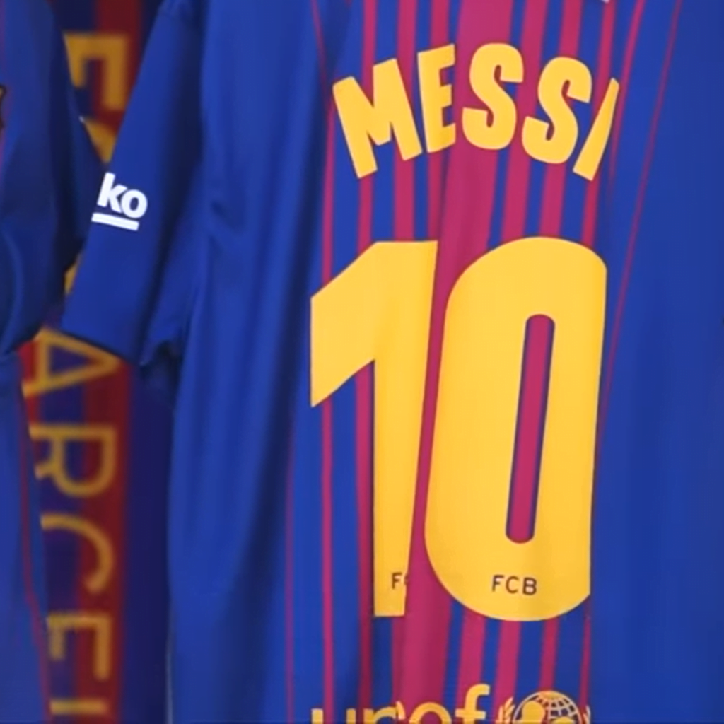 Prodat Mesijev prvi ugovor potpisan na salveti