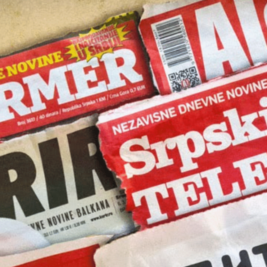 Naslovne strane 2023: Šest novina imalo više od 1150 manipulacija