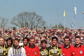 Dan kada je fudbal prkosio bombama AEK protiv Partizana 7 aprila1999 (1)