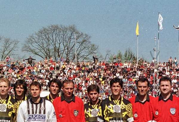 Dan kada je fudbal prkosio bombama AEK protiv Partizana 7 aprila1999 (1)