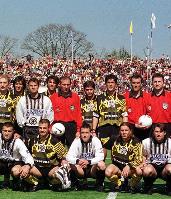 Dan kada je fudbal prkosio bombama AEK protiv Partizana 7 aprila1999 (1)